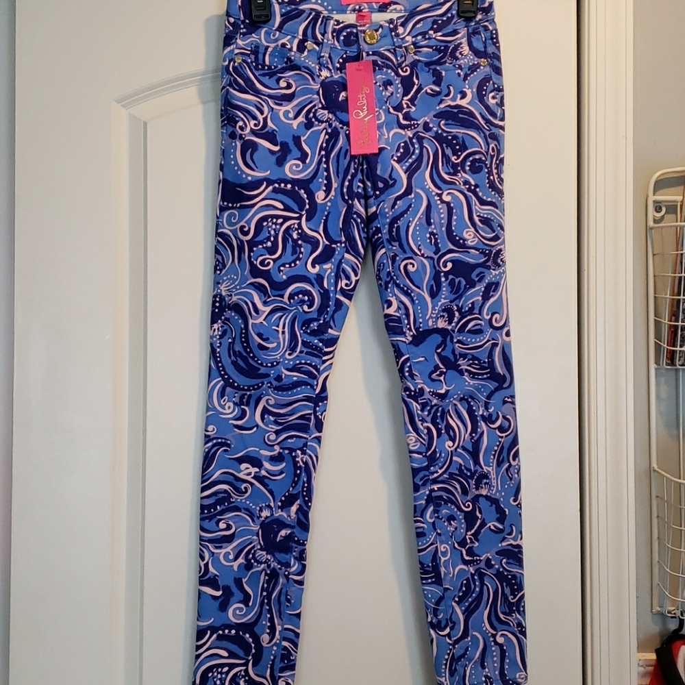BNWT LP South Ocean Skinny Crop